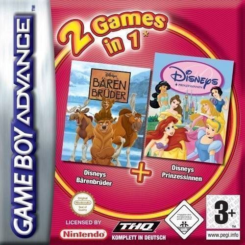 2 In 1 – El Rey Leon Y Disney Princesas (S) (USA) Gameboy Advance ROM ISO